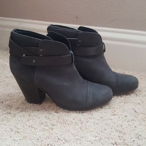 Rag & Bone Harrow Grey Booties